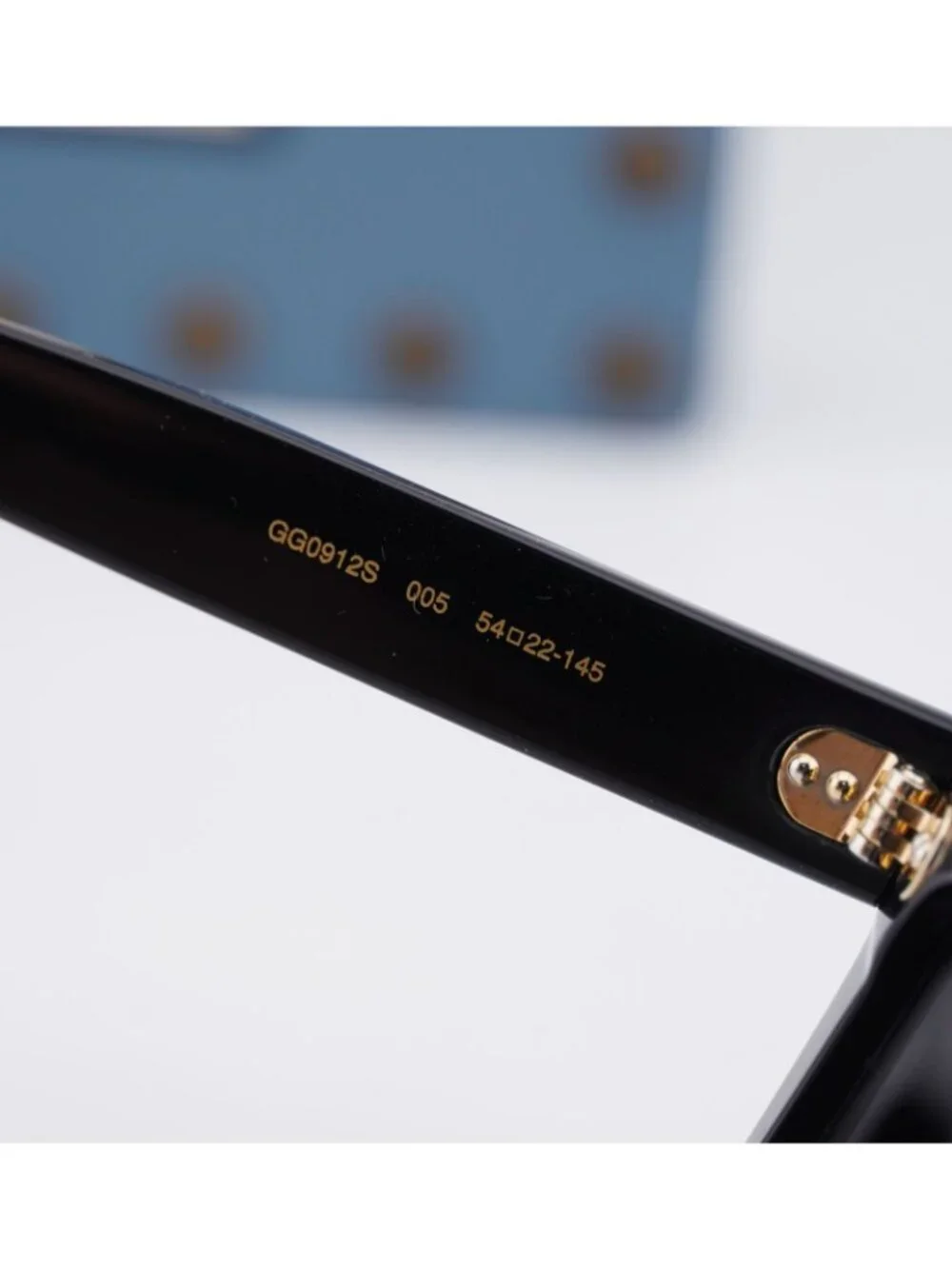 Gucci GG0912S 005 Square Sunglasses - Black / Grey
